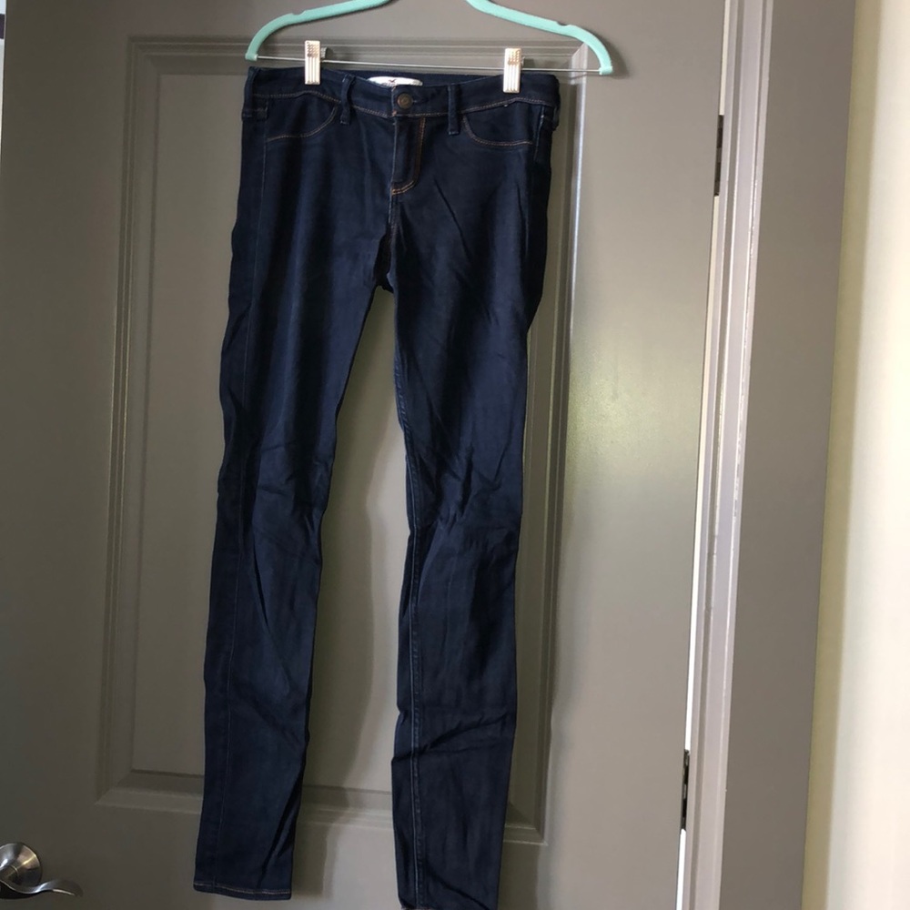 Dark Wash Hollister Jeggings
